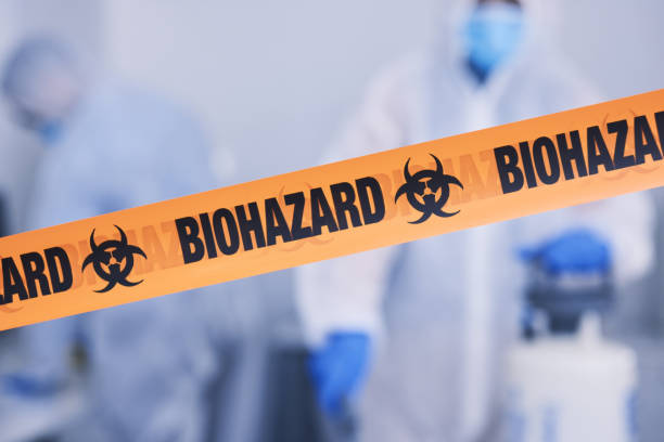 Professional Biohazard technician working in Atglen, PA